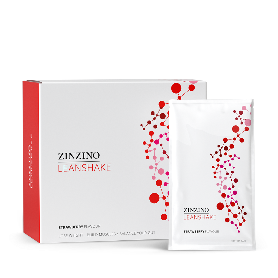 LeanShake Strawberry, portion pack